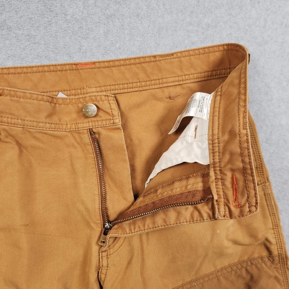 Carhartt Double Knee Pants 34x30 (Actual 32x28) Brown Relaxed Upland Field - Picture 6 of 16